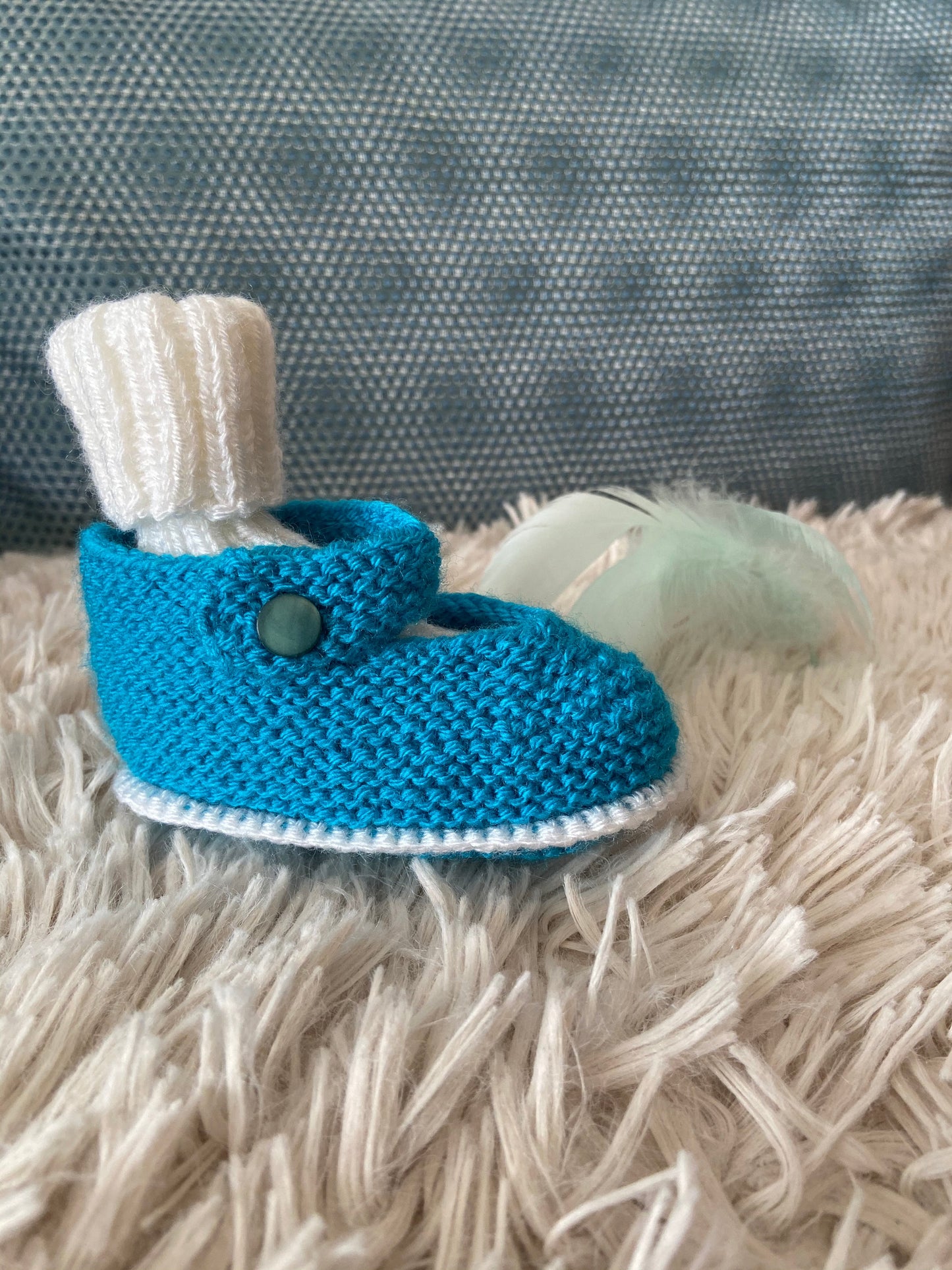 Babyschuhe mit Socken