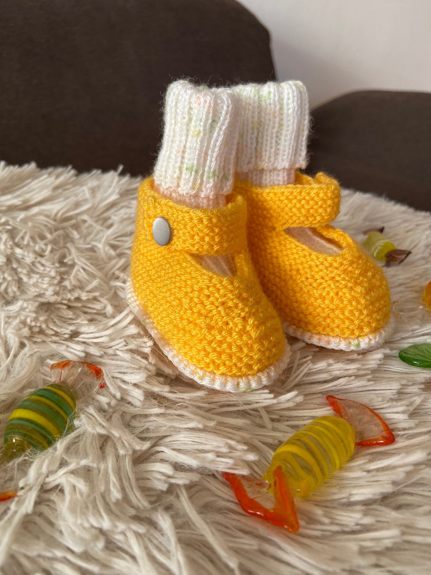 Babyschuhe mit Socken