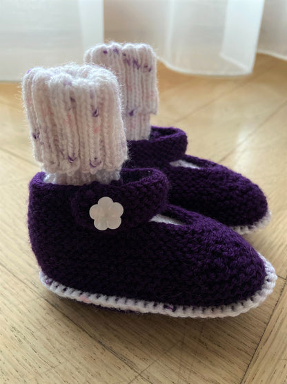 Babyschuhe mit Socken