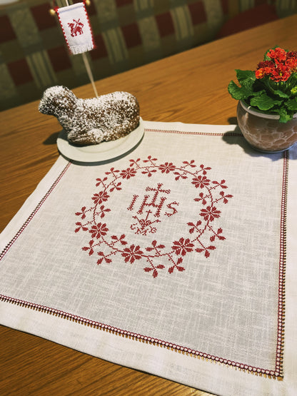 Weihekorbdecke für Ostern