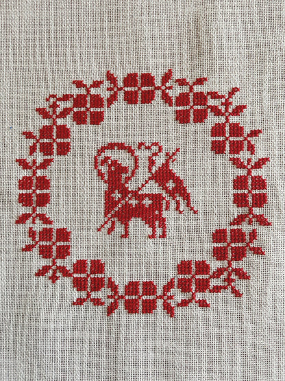 Weihekorbdecke für Ostern