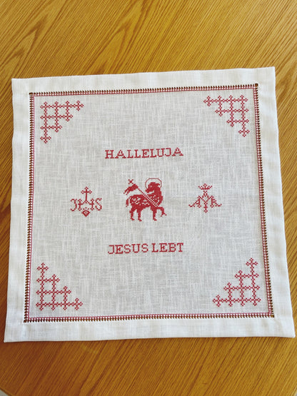 Weihekorbdecke für Ostern